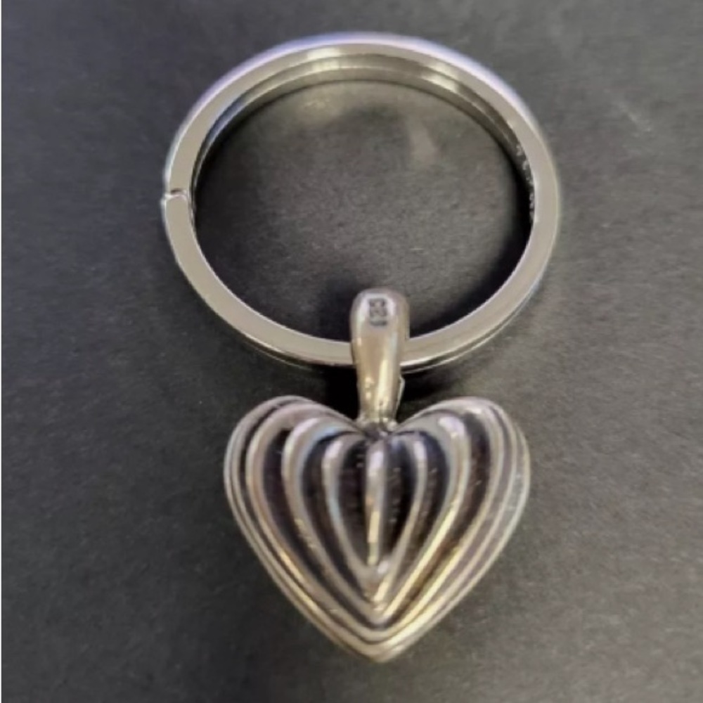 LAGOS Silver Heart Pendant Necklace